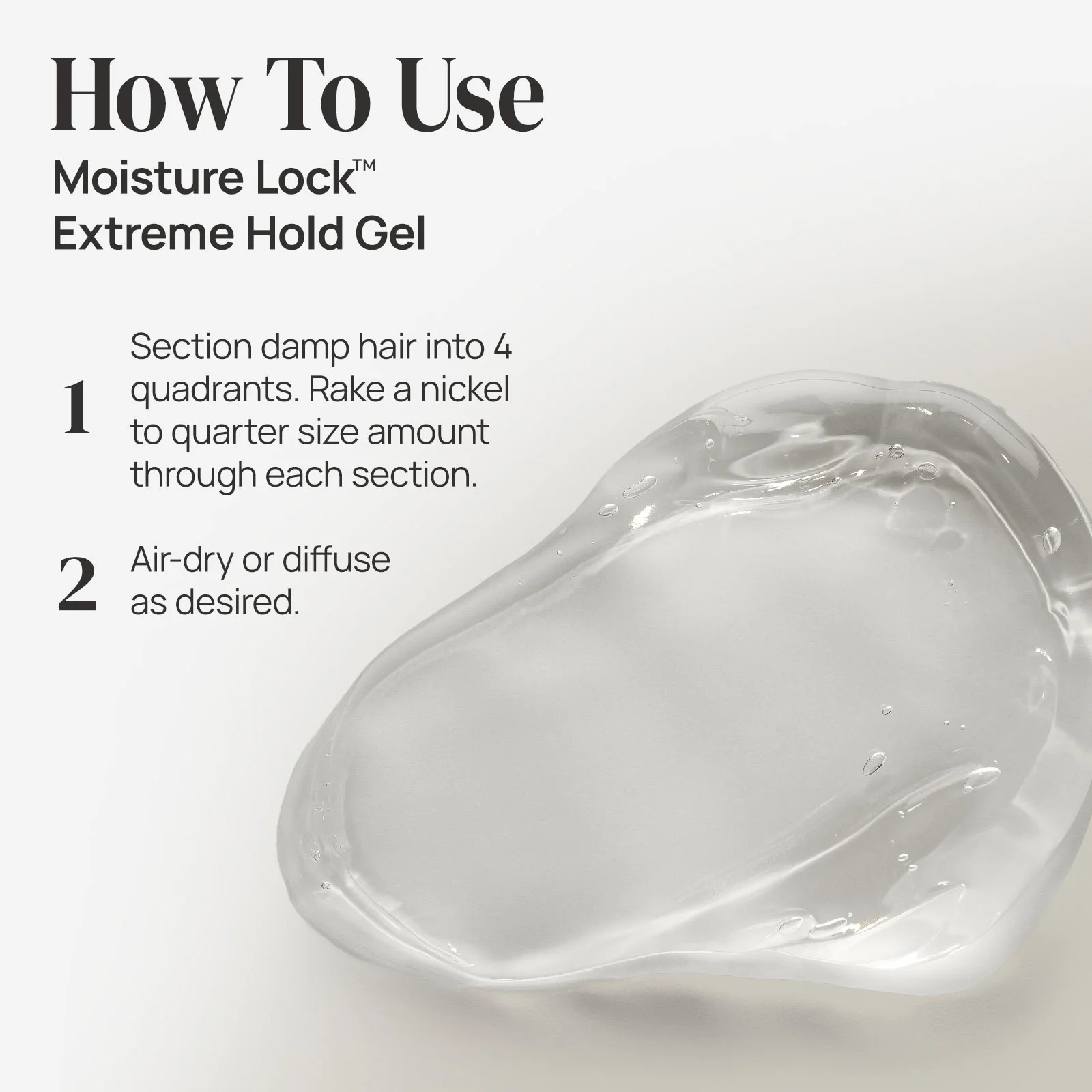 Moisture Lock® Extreme Hold Gel - Image 3